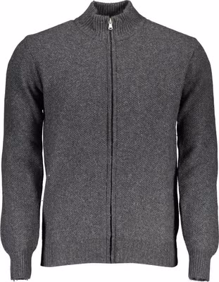 Grigio Wool Men Cardigan