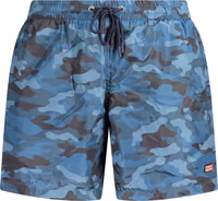 Blu Polyester Men's Swim Boxer 1