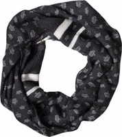 Black Crown Cashmere Neck Wrap Shawl Scarf 2