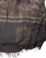 Brown Camouflage Modal Men Shawl Scarf 2