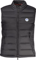 Black Polyester Women's Vest 1