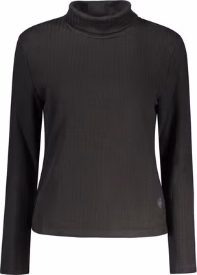 Black Polyester Women Sweater