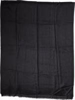 Black Cashmere Knit Neck Wrap Shawl Scarf 4