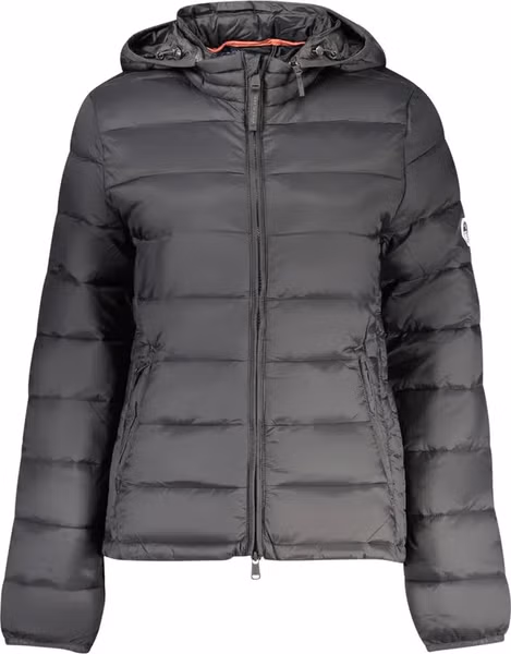 Black Polyester Women's Jacket