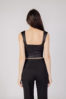 Black Polyester Top 3