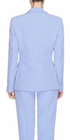 Purple Polyester Blazer 2
