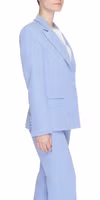 Purple Polyester Blazer 4