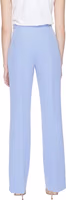 Purple Polyester Casual Pants 2