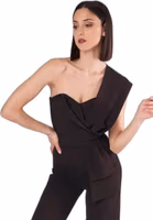 جمبسوت أسود من البوليستر 5