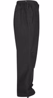 Black Cotton Casual Pants 2