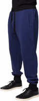 Blue Cotton Mid Waist Jogger Trousers Pants 2