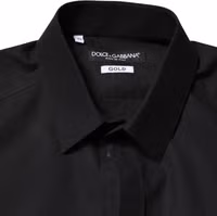 Black GOLD Cotton Men Dress Formal Shirt 4