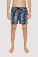 Black Polyester Swim Shorts 5
