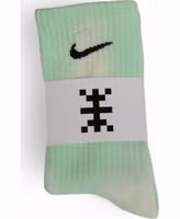 Green Cotton Socks 1
