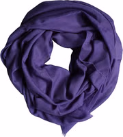 Purple Lace Stole Cotton Wrap Shawl Scarf 5