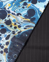 Multicolor Marble Neck Wrap Foulard Scarf 3