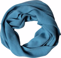 Blue Cashmere Knit Neck Wrap Shawl Scarf 2
