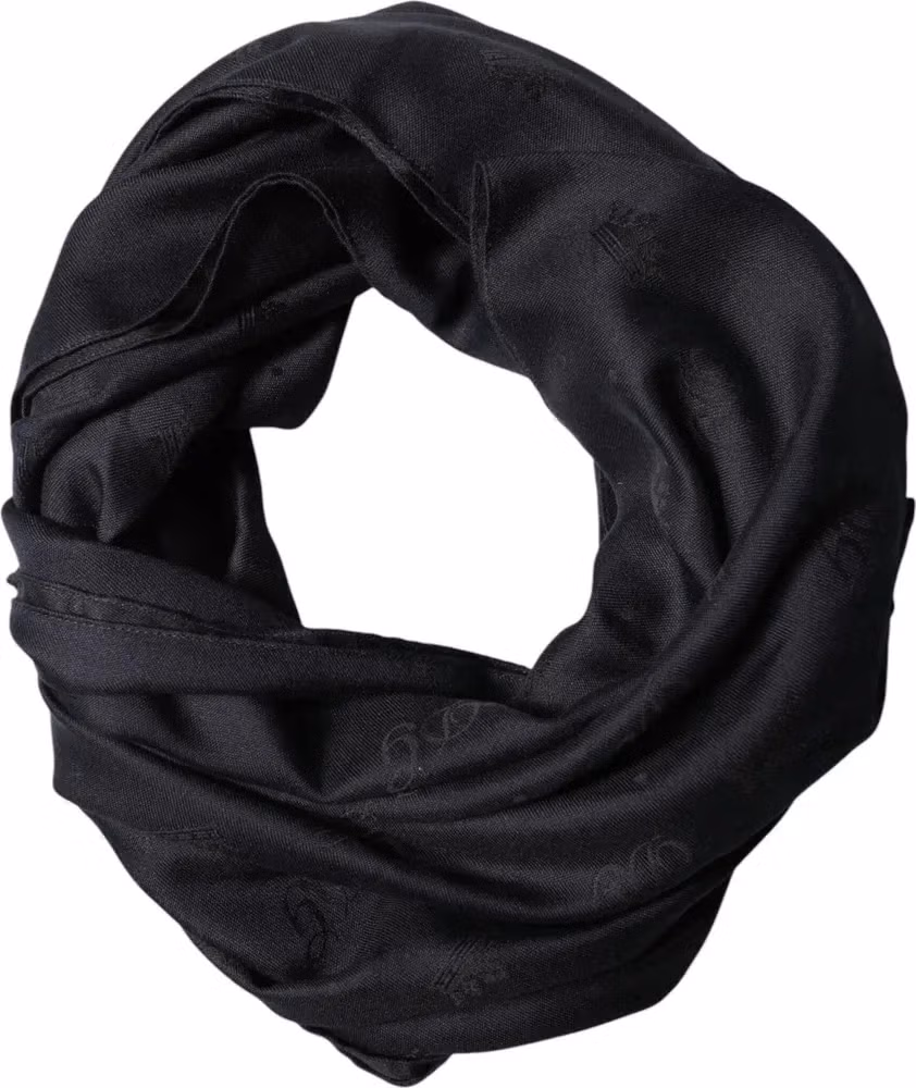 Black Lace Stole Silk NeckWrap Shawl Scarf