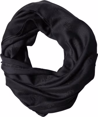 Black Lace Stole Silk NeckWrap Shawl Scarf