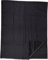 Black Lace Stole Silk NeckWrap Shawl Scarf 4