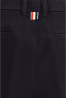 Blue Polyester Bermuda Shorts 3