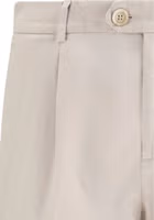 Beige Cotton Casual Pants 3