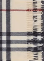 Beige Cashmere Scarf 1