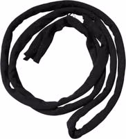 Black Wool Knitted Neck Wrap Shawl Men Scarf 3