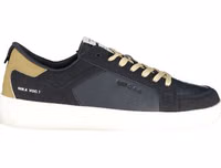 Blue Polyurethane Men Sneaker 1