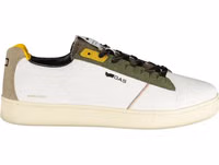 White Polyester Men Sneaker 1