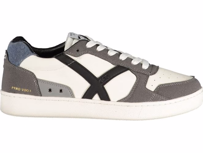 Bianco Polyurethane Men Sneaker