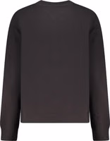 Black Cotton Women Sweatshirt 2