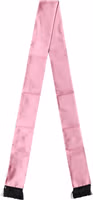 Pink Silk Fringes Neck Wrap Foulard Scarf 1