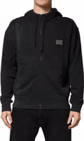 Black Full Zip Hooded Men Sweatshirt Sweater 1