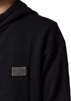 Black Full Zip Hooded Men Sweatshirt Sweater 5