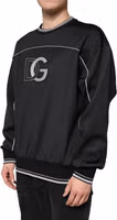 Black DG Logo Crew Neck Sweatshirt Sweater 2