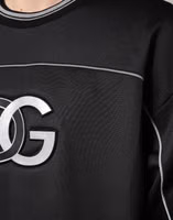 Black DG Logo Crew Neck Sweatshirt Sweater 5