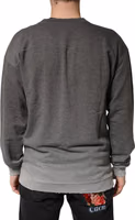 Gray Cotton Crew Neck Men Sweatshirt Sweater 3