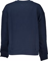 Blue Cotton Women Sweatshirt 2