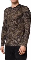 Multicolor Camouflage Long Sleeves T-shirt 2