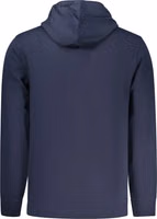 Blue Cotton Men Hoodie 2