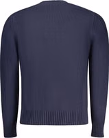 Blue Cotton Men Sweater 2