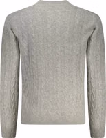 Grigio Poliammide Men Sweater 2