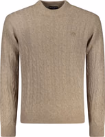 Marrone Poliammide Men Sweater 1