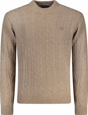 Marrone Poliammide Men Sweater
