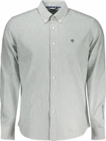 Green Cotton Men Shirt 1