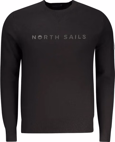 Black Viscosa Men Sweater