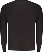 Black Viscosa Men Sweater 2