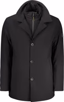 Black Polyester Men's Jacket 1