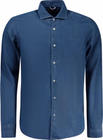 Blue Cotton Men Shirt 1
